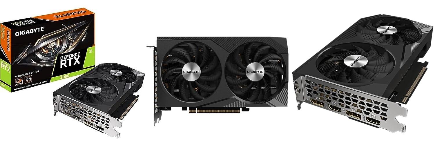 Featured image of post Descubre el rendimiento superior de la Gigabyte NVIDIA GeForce RTX 3060 WINDFORCE OC V2 - Tarjeta gráfica de alta gama