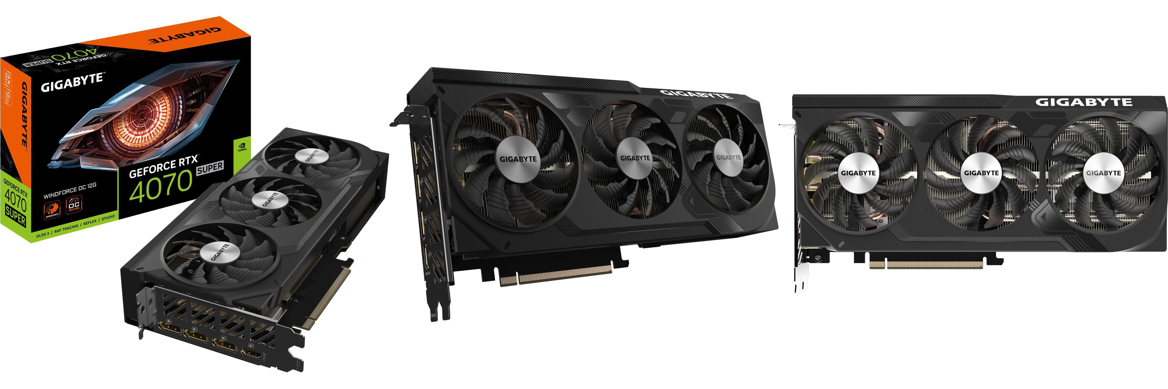 Gigabyte GeForce RTX 4070 Super WINDFORCE OC: Una tarjeta gráfica potente y eficiente con sistema de refrigeración avanzado