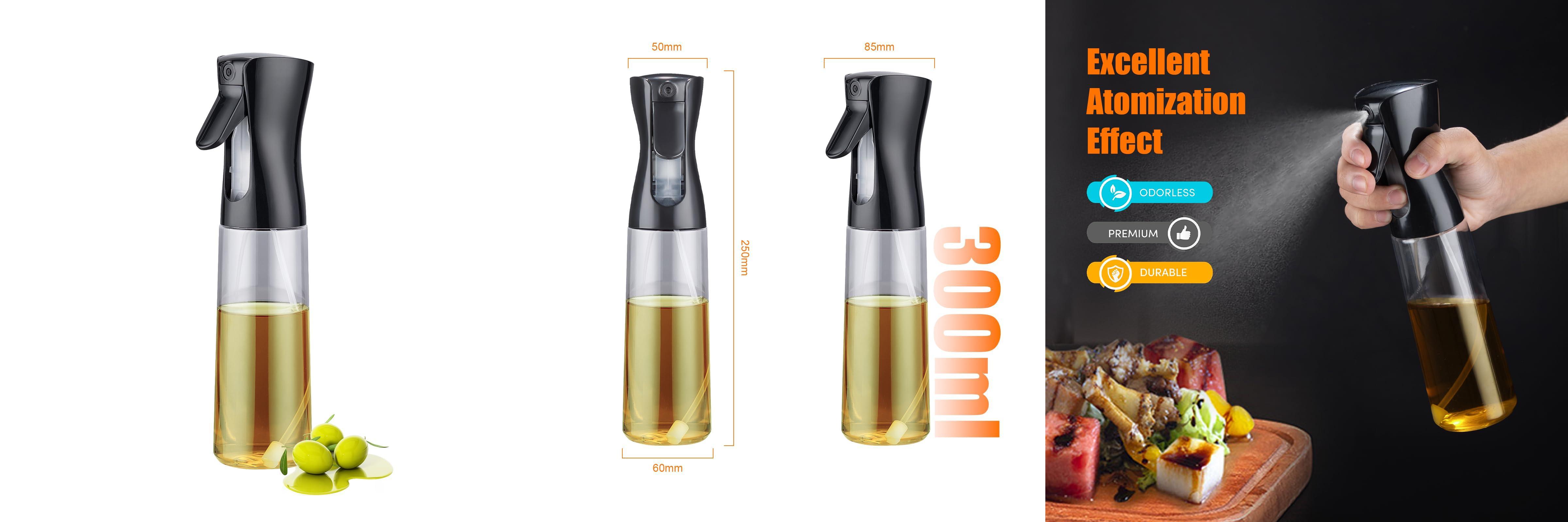 Featured image of post Descubre el Grifema GE2002B-300: Pulverizador Aceite Spray para Cocina sin BPA