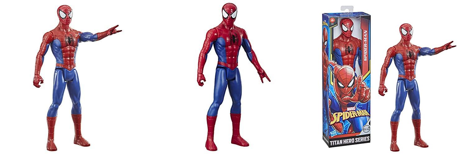 Featured image of post Spider-Man Titan Hero Series: figura de acción de 30 cm con puerto FX ¡Haz que Spider-Man se balancee por la ciudad con sonidos y proyectiles!