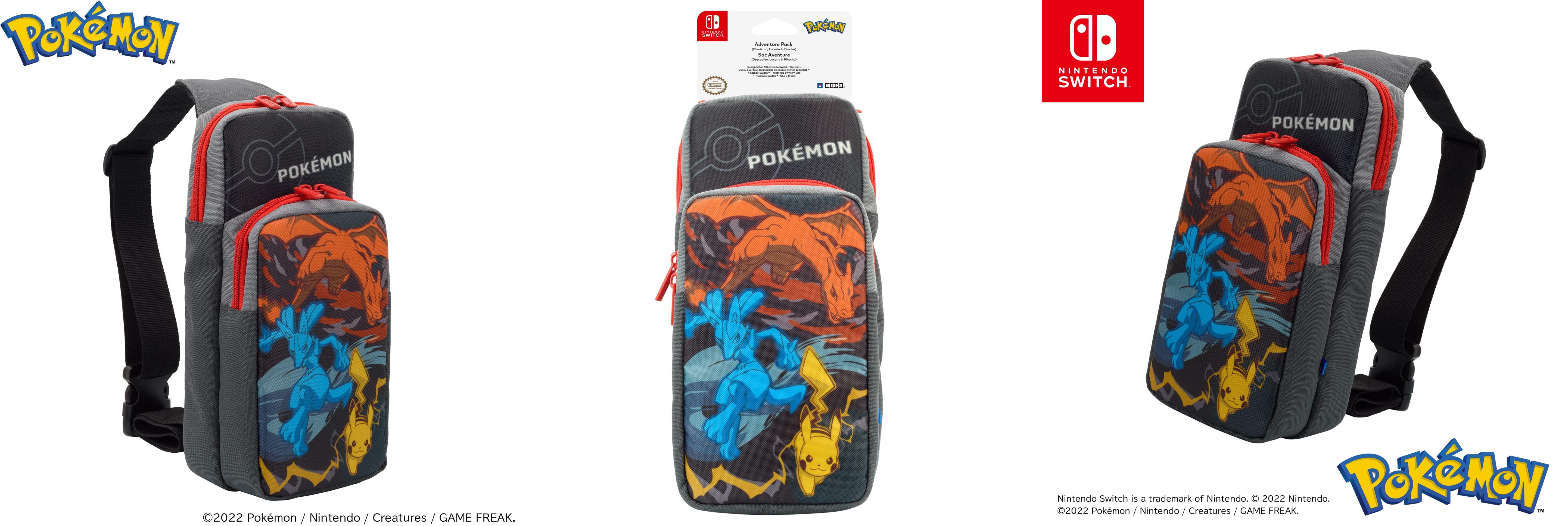 Featured image of post HORI Switch Adventure Pack - ¡Lleva a Charizard, Lucario y Pikachu contigo!