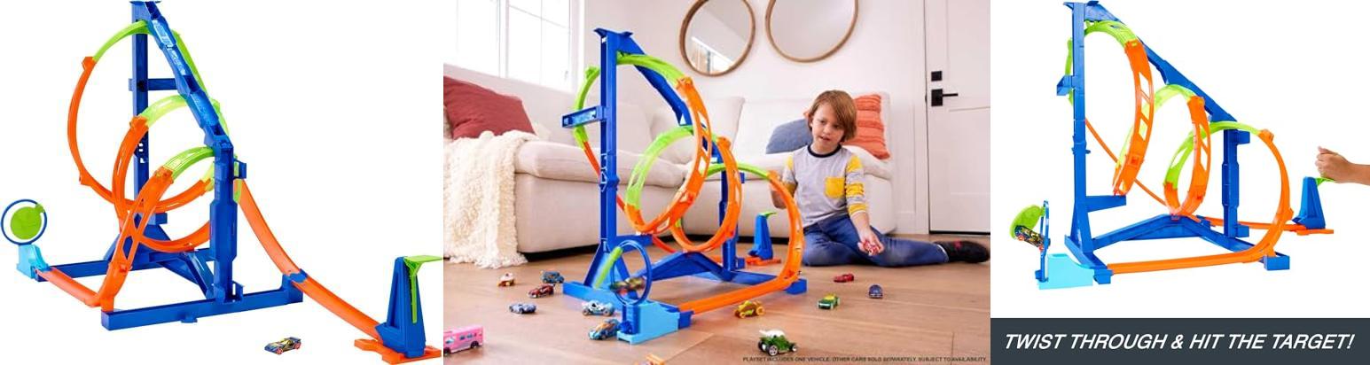 Featured image of post Hot Wheels Action Twist: ¡La pista de coches de juguete con triple looping y sacacorchos!