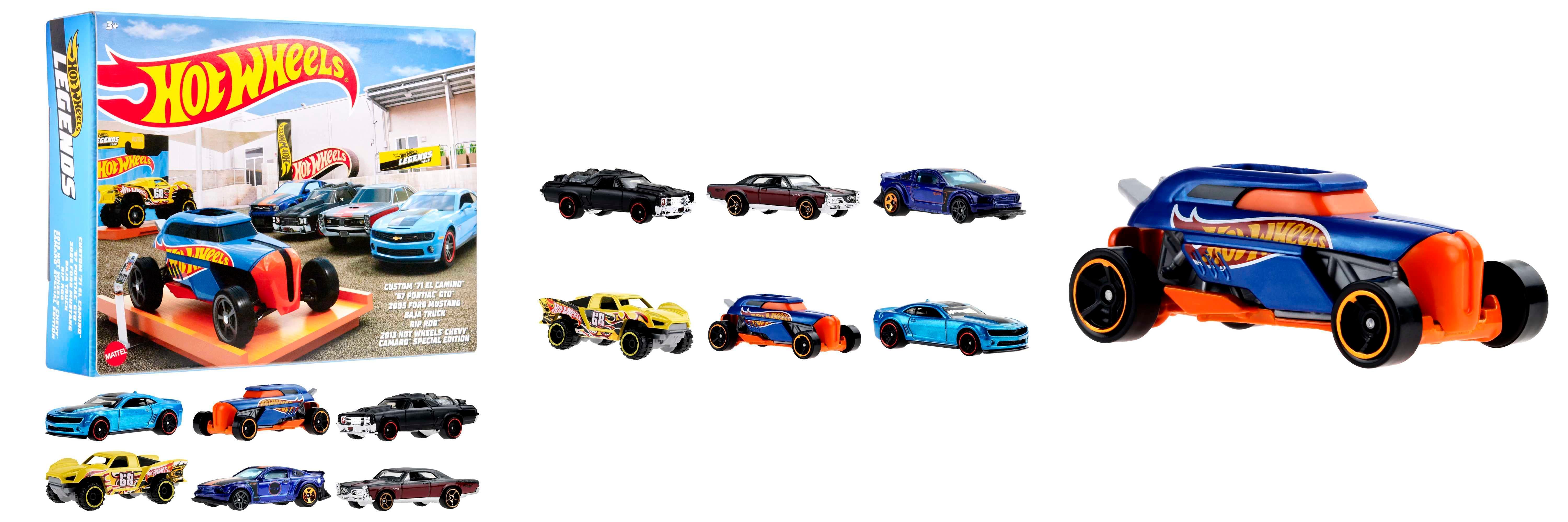 Featured image of post Descubre la Colección de Leyendas con el Pack 6 Coches Hot Wheels Legends Tour (Mattel HLK50)