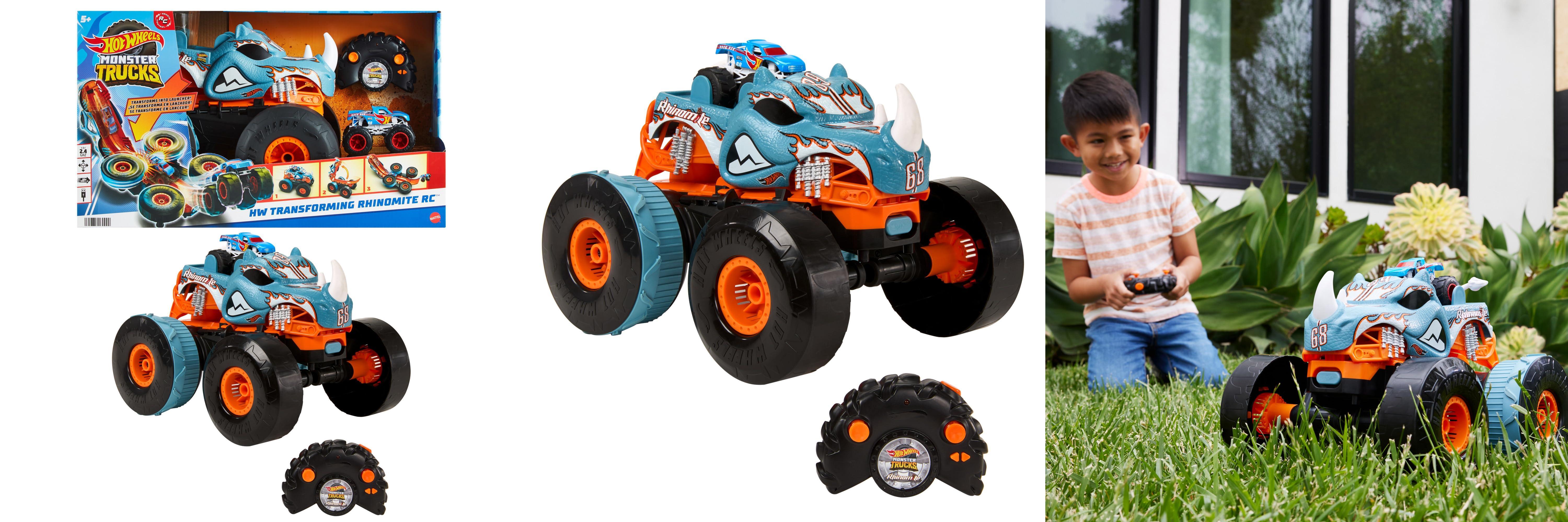 Featured image of post Hot Wheels RC Rhinomite: ¡La emoción de conducir y transformar en un solo juguete!