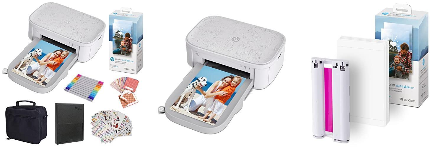 Featured image of post Descubre el HP Sprocket Studio Plus de 4x6”: tu estudio fotográfico portátil en casa