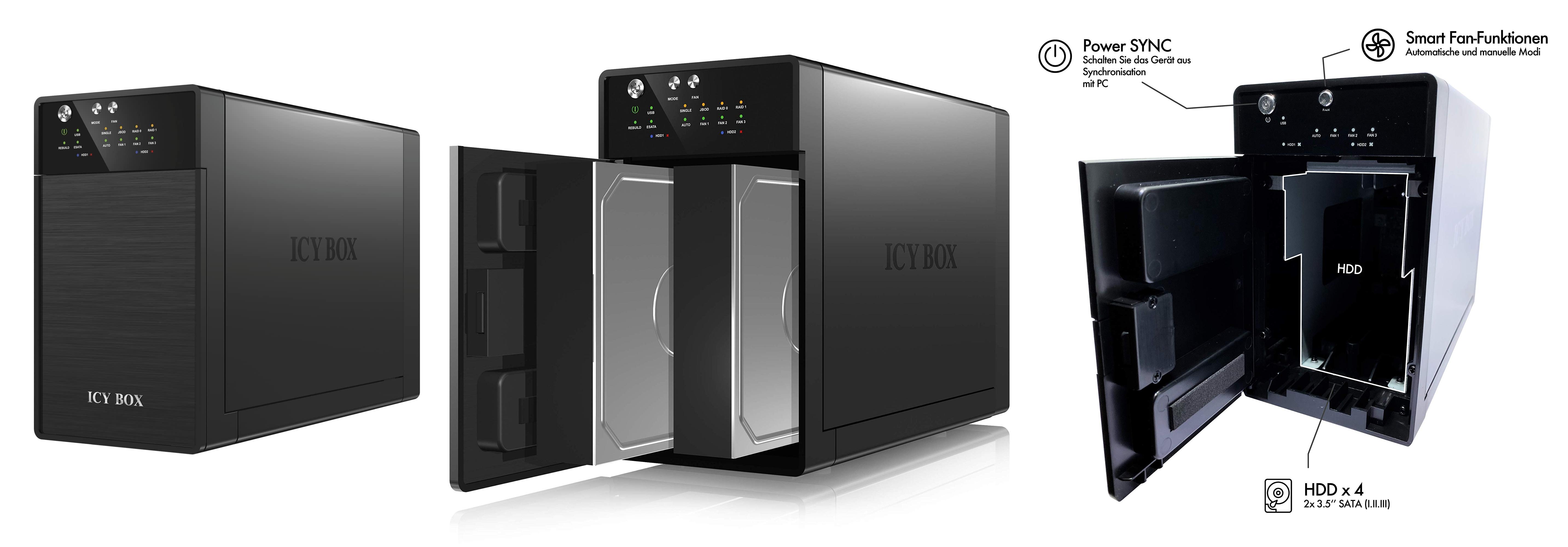 Featured image of post ICY BOX: Caja Externa de 2 Bahías con USB 3.0 y eSATA - La solución de almacenamiento ideal