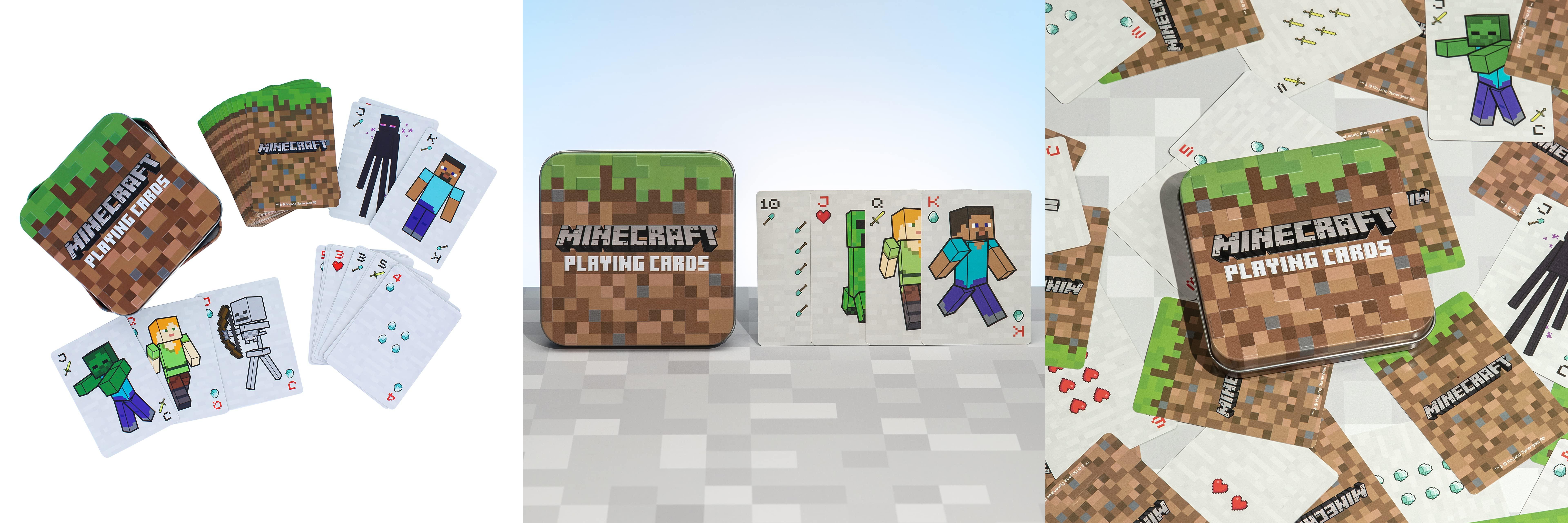 Featured image of post Descubre la diversión ilimitada con el Juego de Cartas Minecraft Paladone-PP6587MCF - ¡Apto para todas las edades!