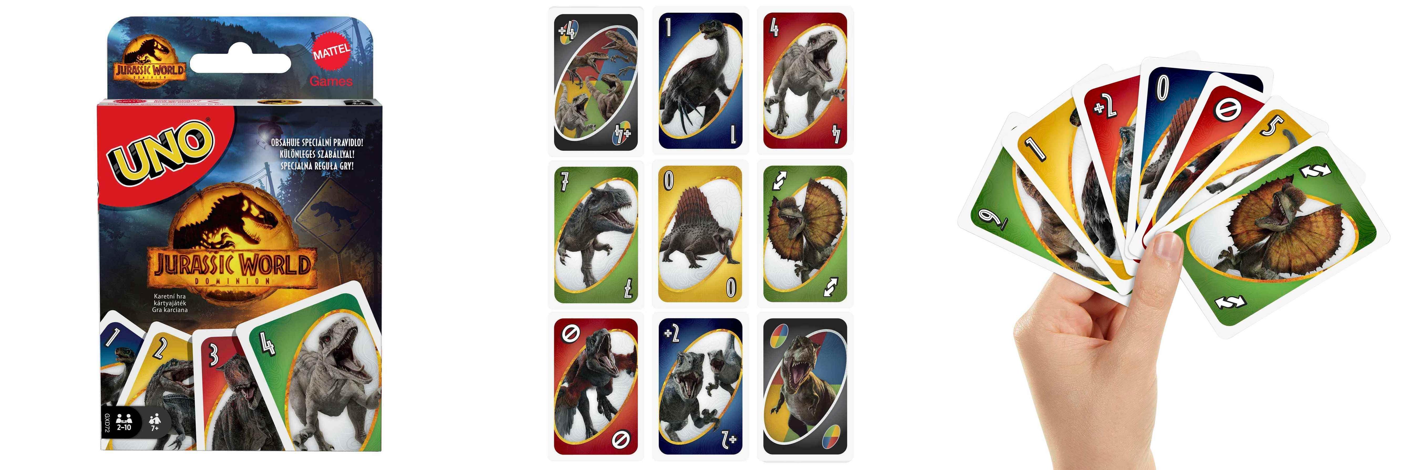 Featured image of post ¡UNO Jurassic World 3: Juego de Cartas con Dinosaurios para Niños!
