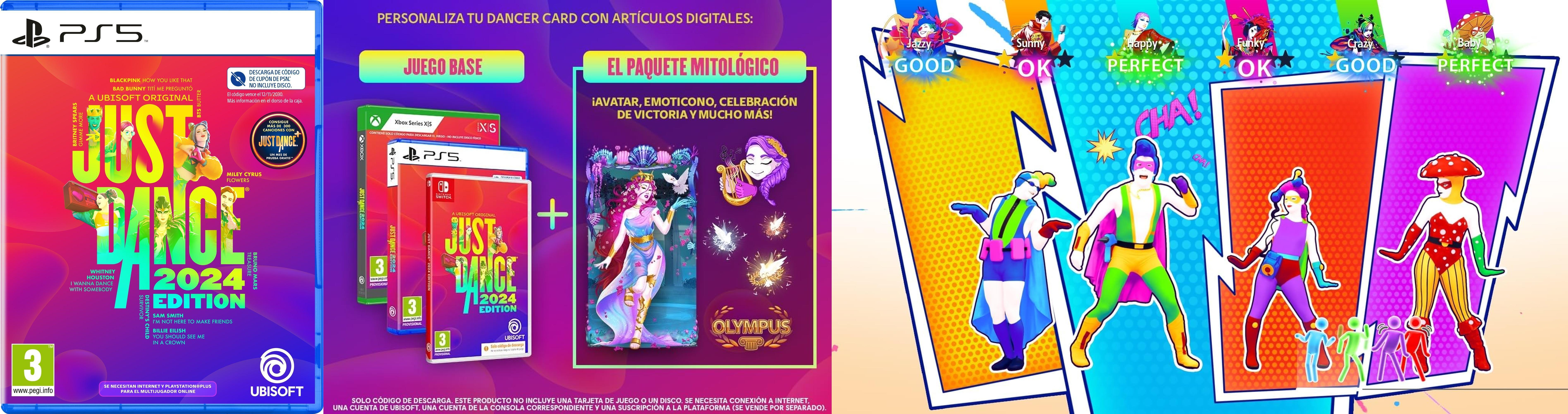 Just Dance 2024 Edition: Disfruta de la mejor experiencia de baile con este exclusivo lote de Amazon para PlayStation 5