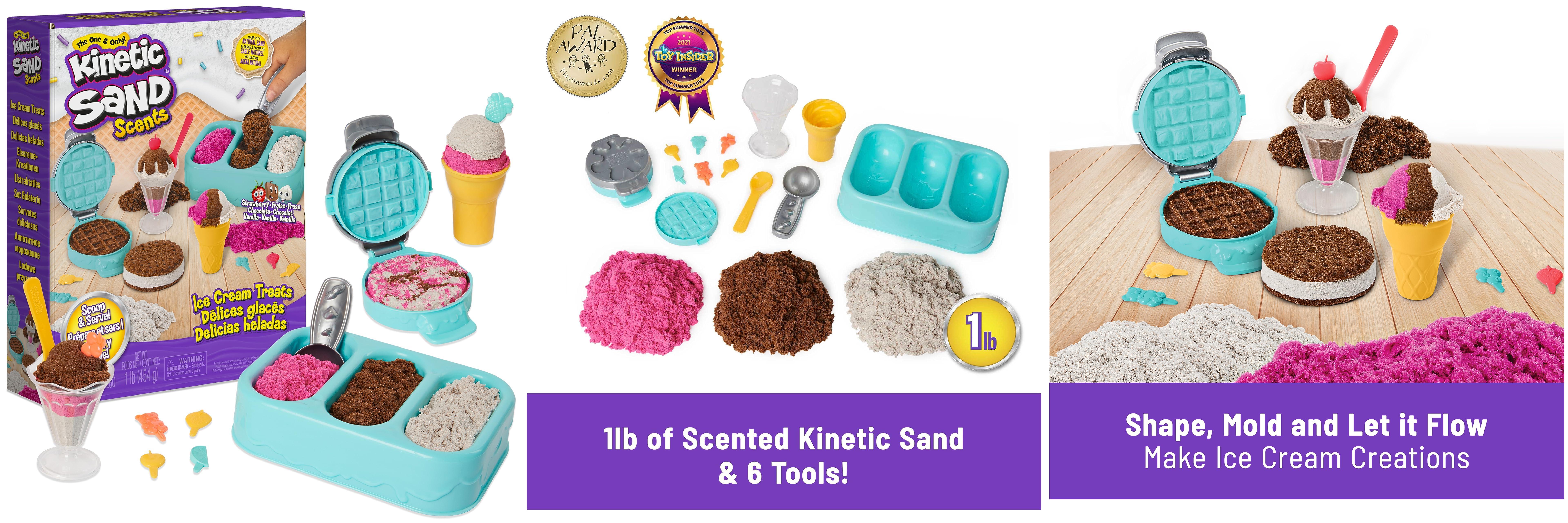 Featured image of post Kinetic Sand Delicias Heladas - Crea tus propias golosinas de arena mágica con aroma