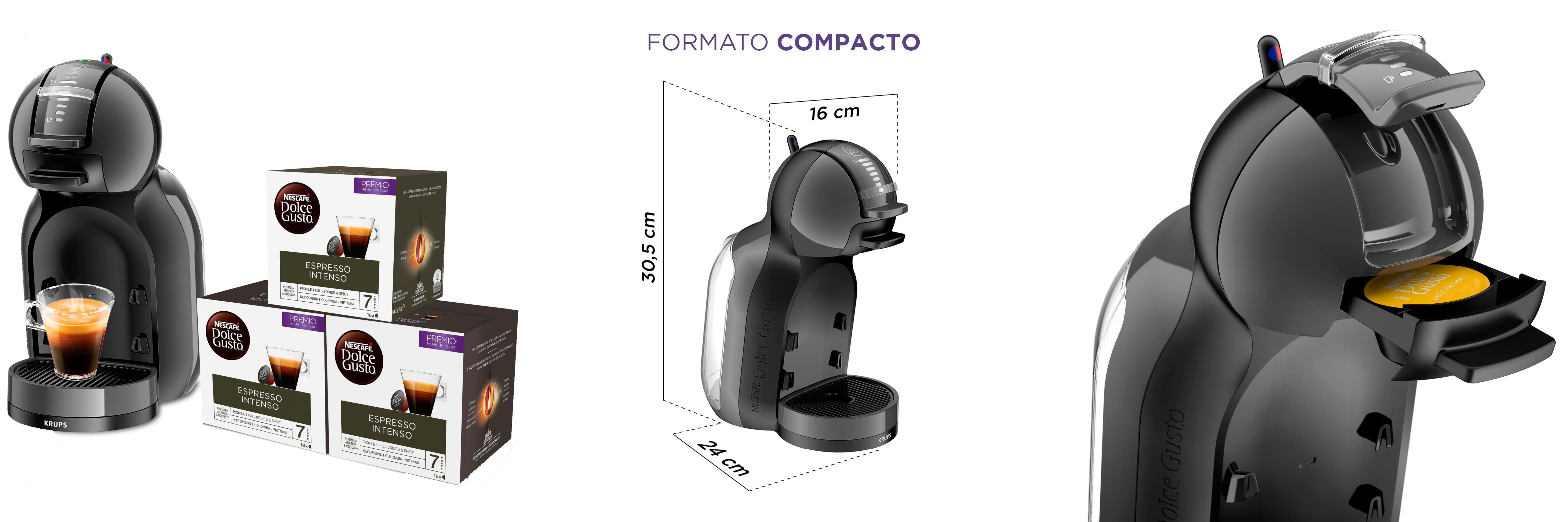 Descubre la versatilidad del Krups Nescafé Dolce Gusto Mini Me: la cafetera individual perfecta para tu hogar