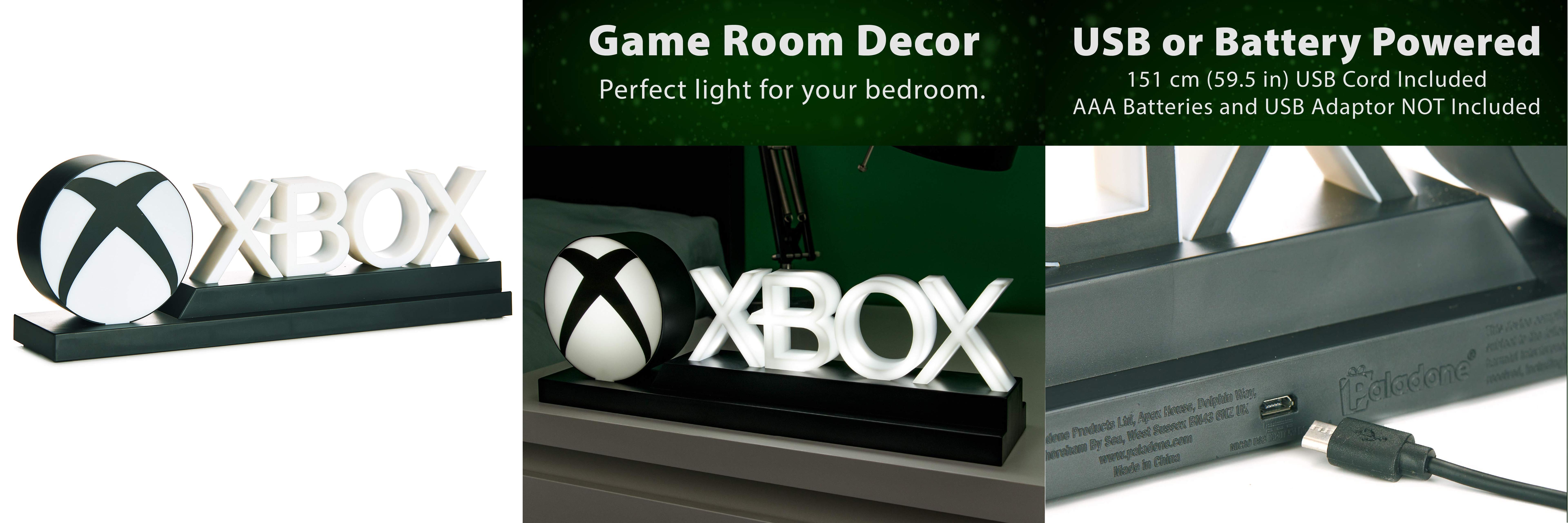 ¡Ilumina tu espacio de juego con estilo con la Lámpara Icon Xbox de Paladone!