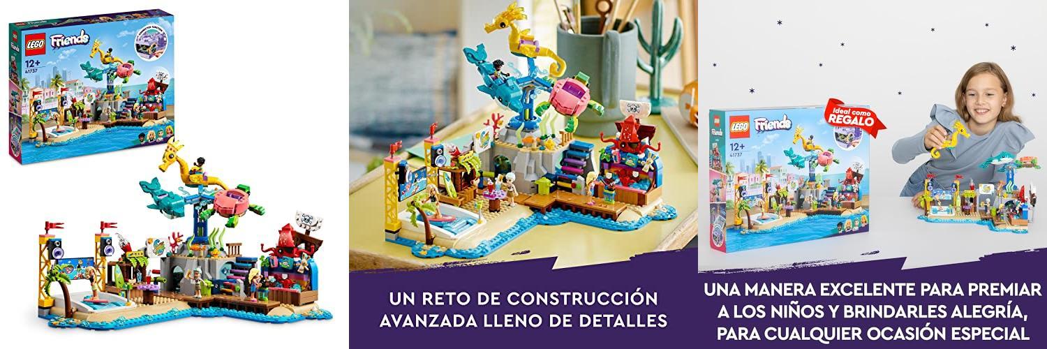 Featured image of post LEGO 41737 Friends Parque de Atracciones en la Playa: Diversión garantizada con este set de construcción lleno de movimiento y emoción. ¡Un regalo perfecto para niños amantes del juego y la imaginación!