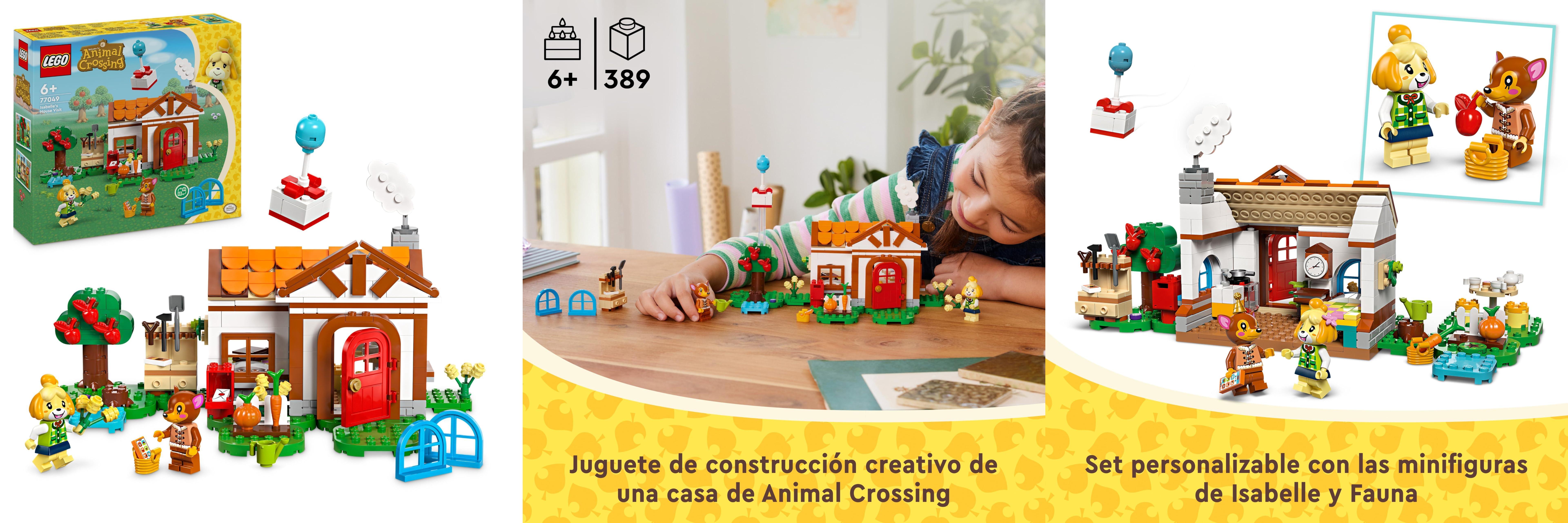 Featured image of post Descubre la Magia de LEGO Animal Crossing La Visita de Canela: Juguete de Construcción Creativa para Niñas y Niños ¡Hazte con el Tuyo!