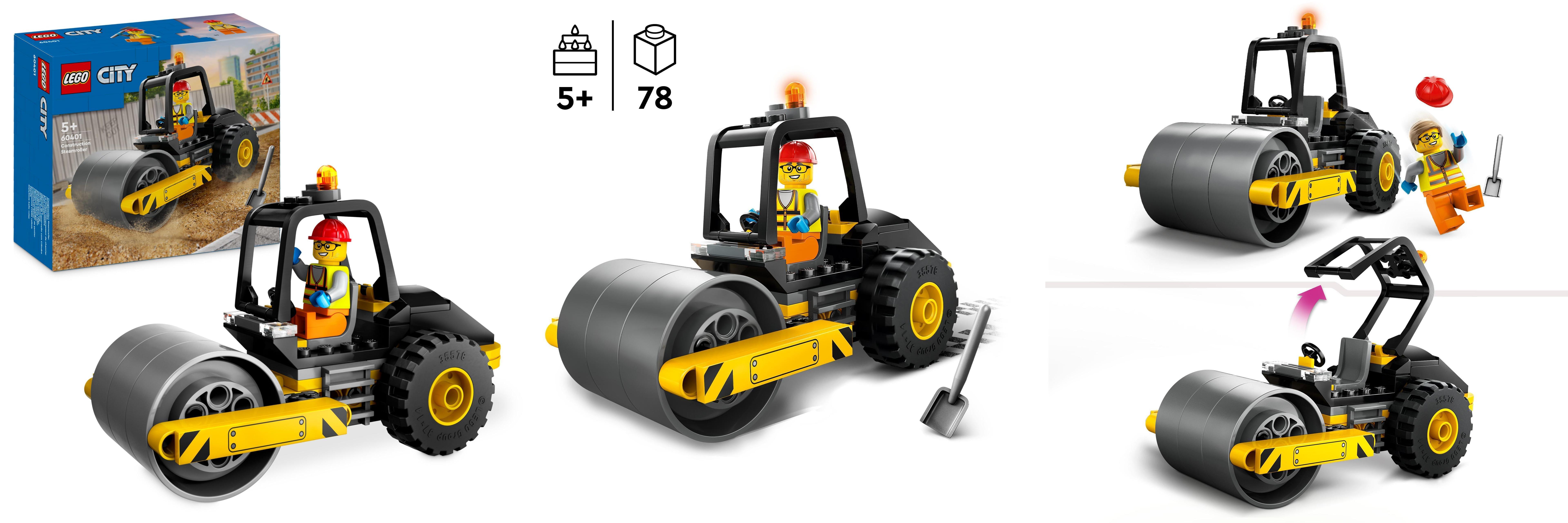 Featured image of post Descubre la emoción de construir con LEGO City Apisonadora: ¡Un juguete perfecto para los pequeños constructores!