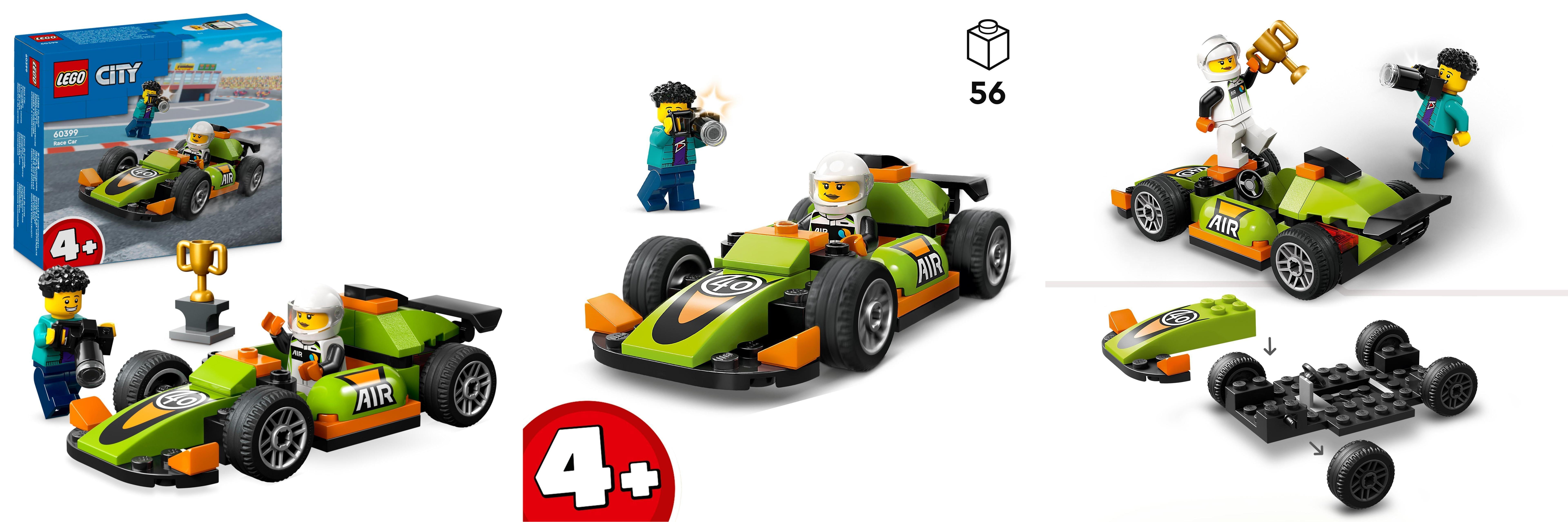 Featured image of post Descubre el emocionante LEGO City Deportivo de Carreras Verde: ¡Diviértete construyendo y compitiendo!