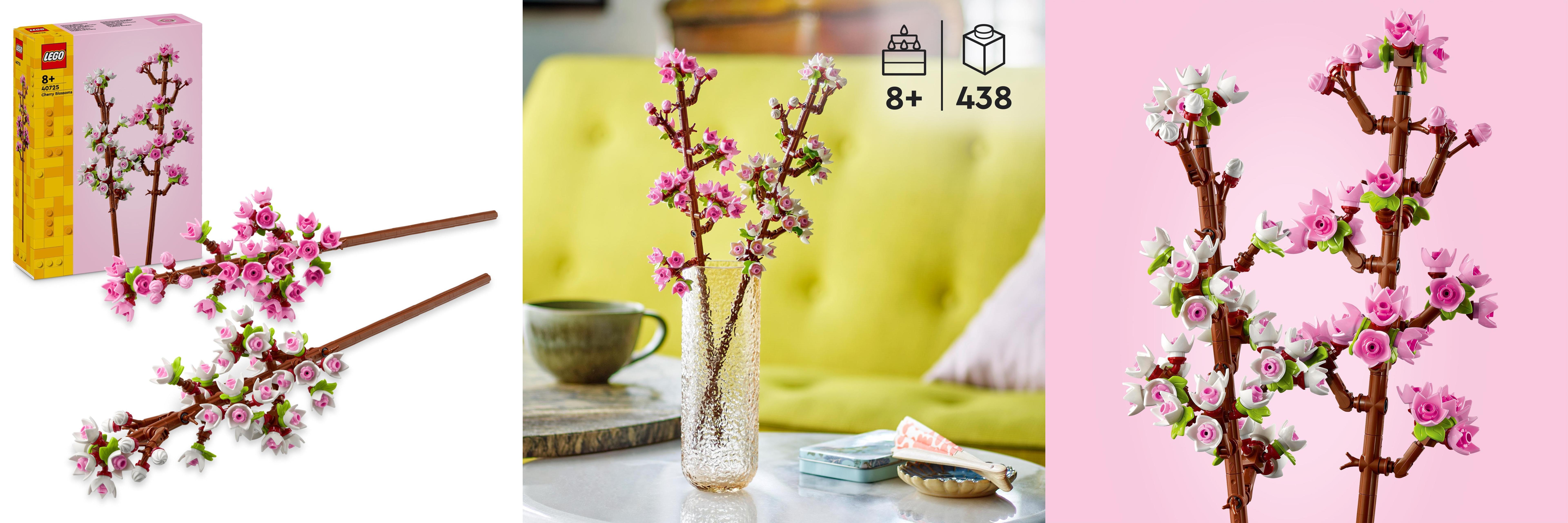 Descubre la Magia de Construir con LEGO Creator Flores de Cerezo 40725