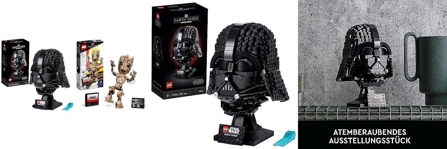 Featured image of post Construye tu colección con LEGO 75304 Star Wars Casco de Darth Vader y 76217 Marvel Yo Soy Groot