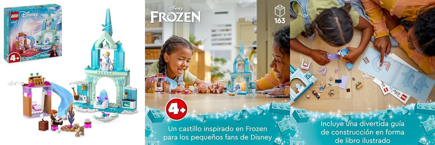 Featured image of post Descubre el LEGO Disney Frozen Castillo Helado de Elsa - ¡Un Regalo Mágico para Niños y Niñas!