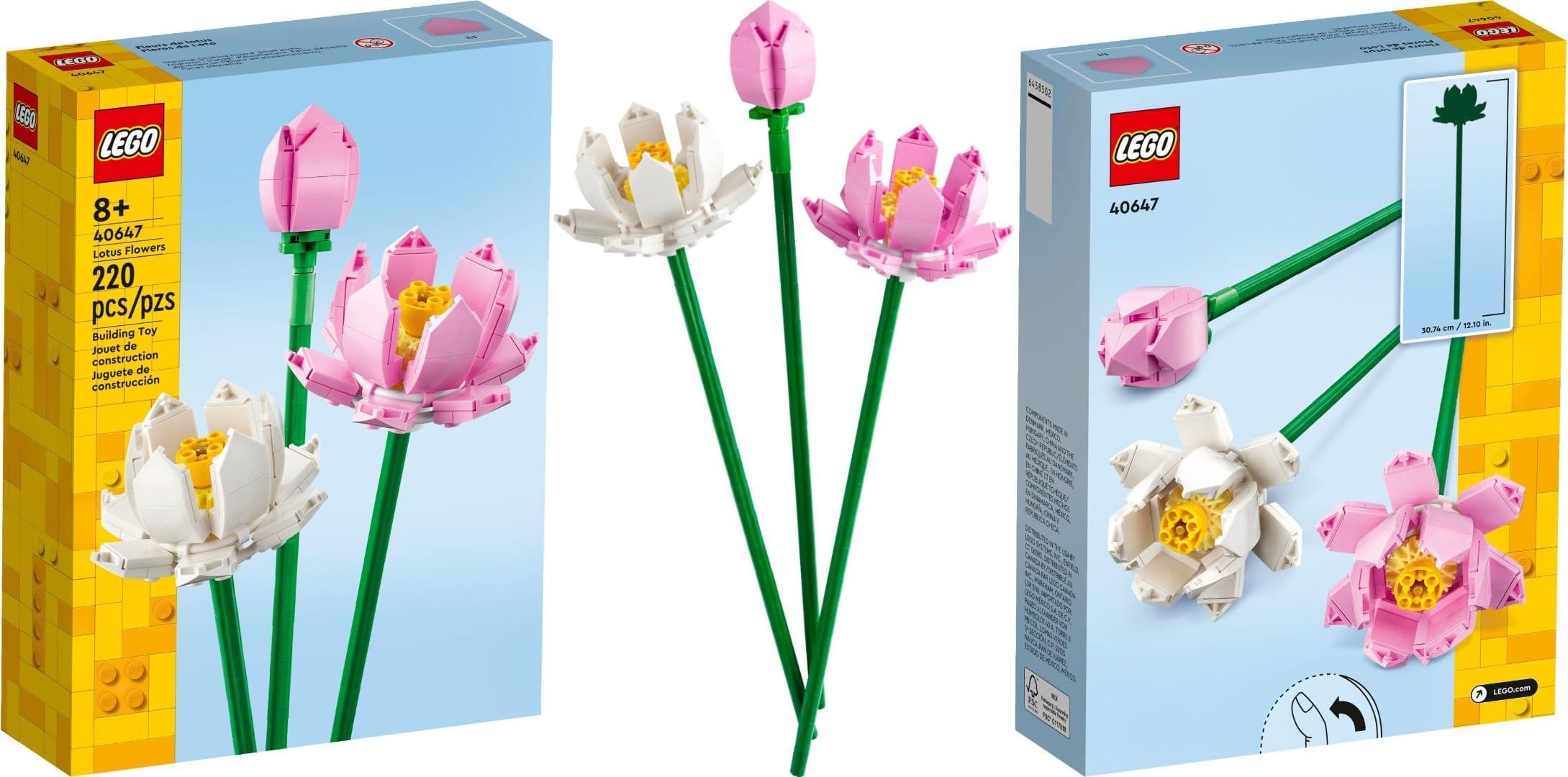 Featured image of post Descubre la magia de construir con LEGO Creator Flores de Loto: Guía y Ideas Creativas para Niños y Niñas