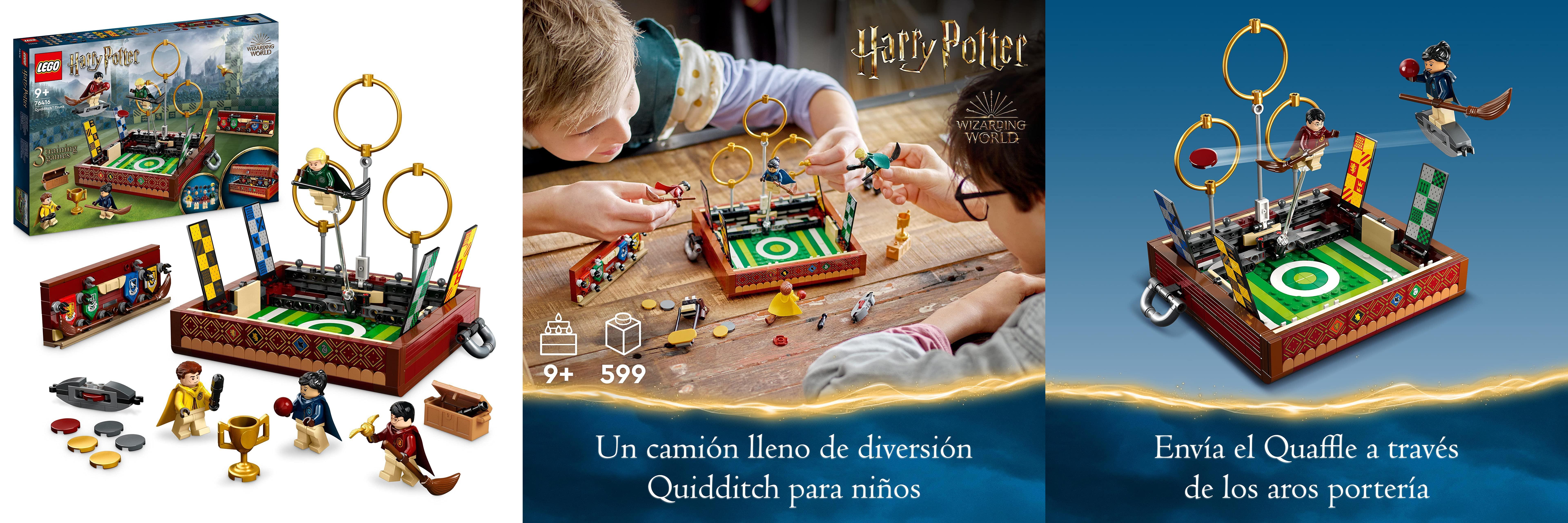 Descubre la Magia de LEGO Harry Potter Baúl Quidditch - Set de Juego Único para Niños y Niñas