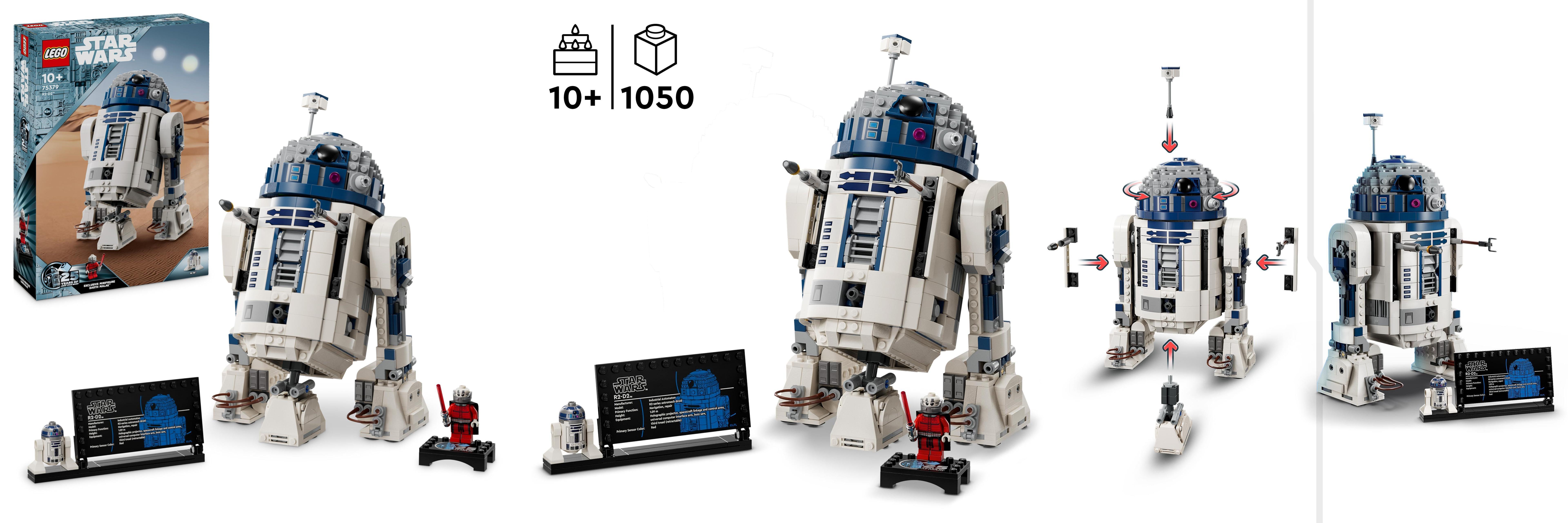 Featured image of post LEGO Star Wars R2-D2: Figura de Droide de Juguete de Construcción para Coleccionistas y Fans - ¡Descubre la magia de la galaxia!