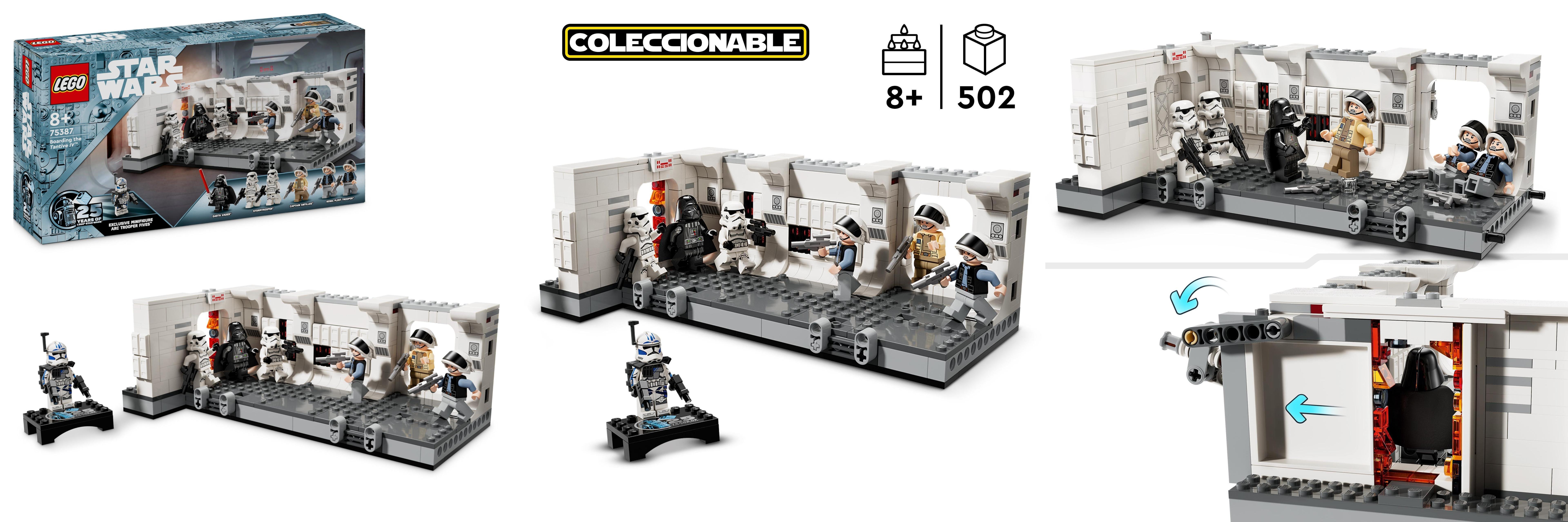 LEGO Star Wars: Abordaje de la Tantive IV - Set de Construcción Coleccionable 75387
