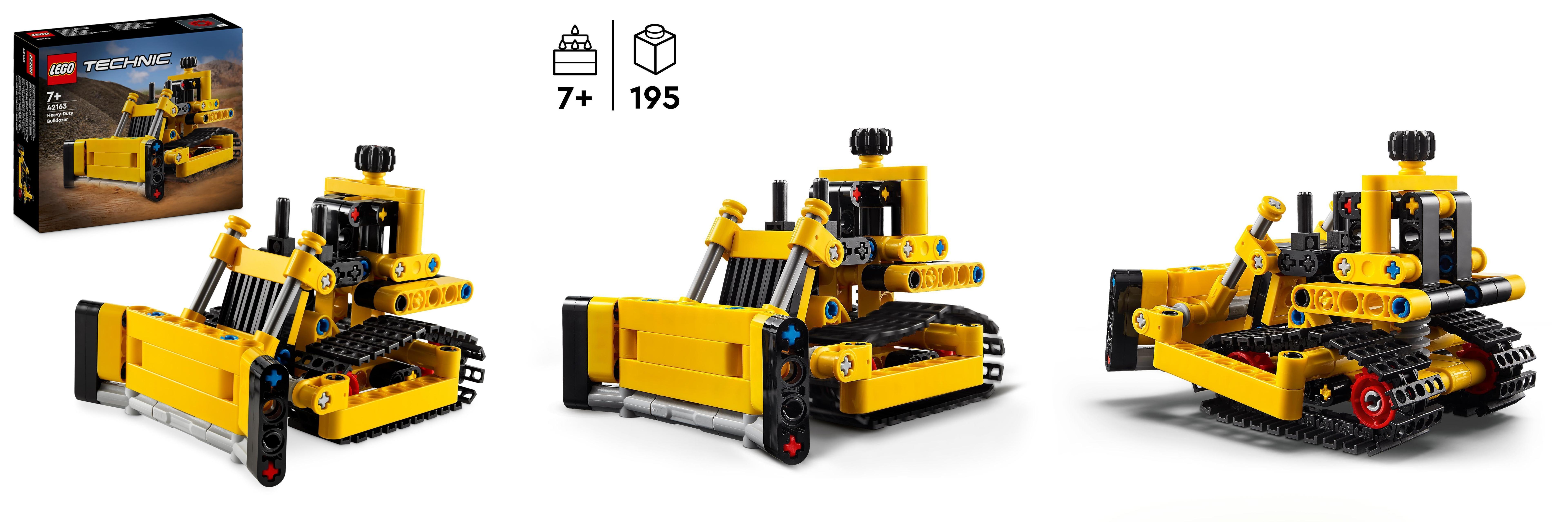 Featured image of post Descubre el LEGO Technic Bulldozer Pesado: ¡Diversión y aprendizaje para niños de 7 años o más!