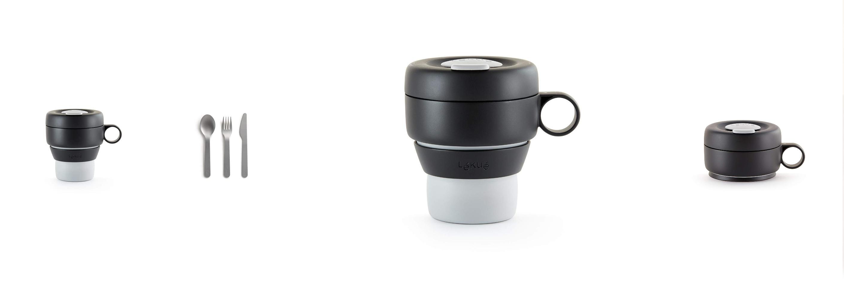 Lékué - Mug To Go y Juego de cubiertos: soluciones prácticas para llevar tus bebidas y comida
Hazlo fácil con Lékué - Mug To Go y Juego de cubiertos para llevar
Disfruta tus bebidas y comidas en cualquier lugar con Lékué - Mug To Go y Juego de cubiertos
