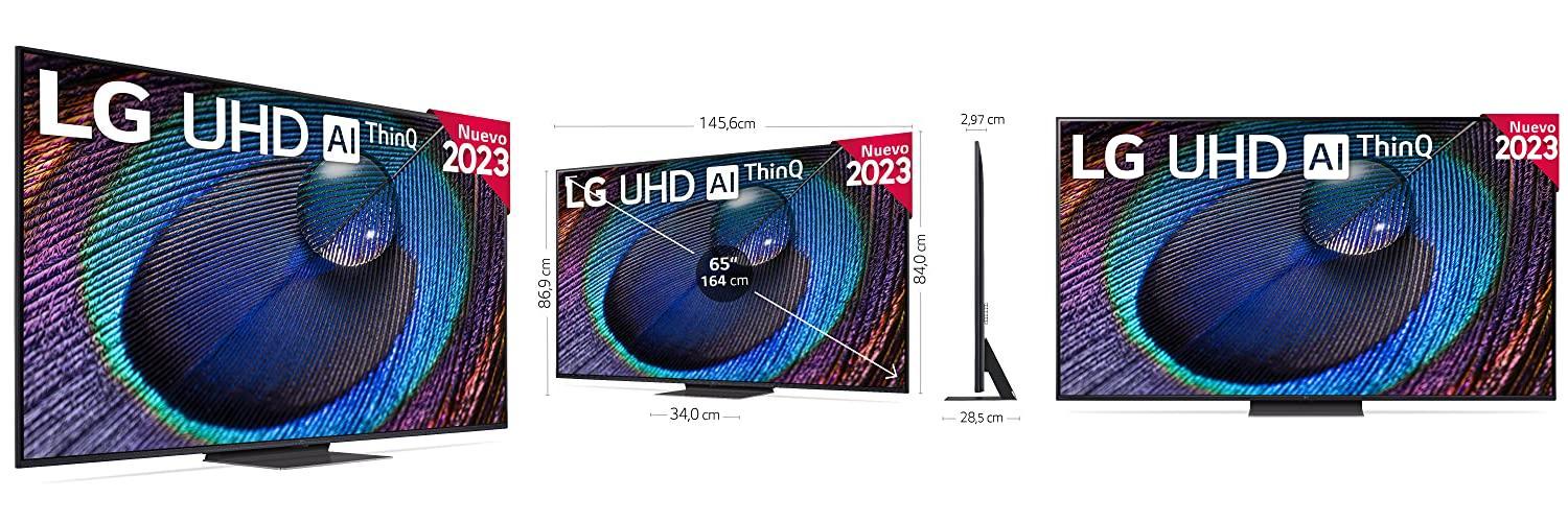 Descubre el LG 65UR91006LA: la excelencia en entretenimiento UHD 4K con Smart TV y Alexa/Google Assistant