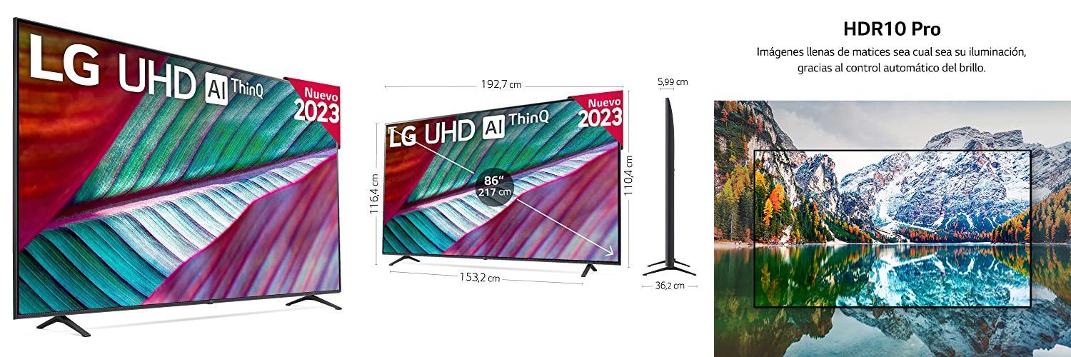 Featured image of post Descubre el LG 86UR78006LB 86: La joya de la corona en televisores UHD 4K con Smart TV y HDR10