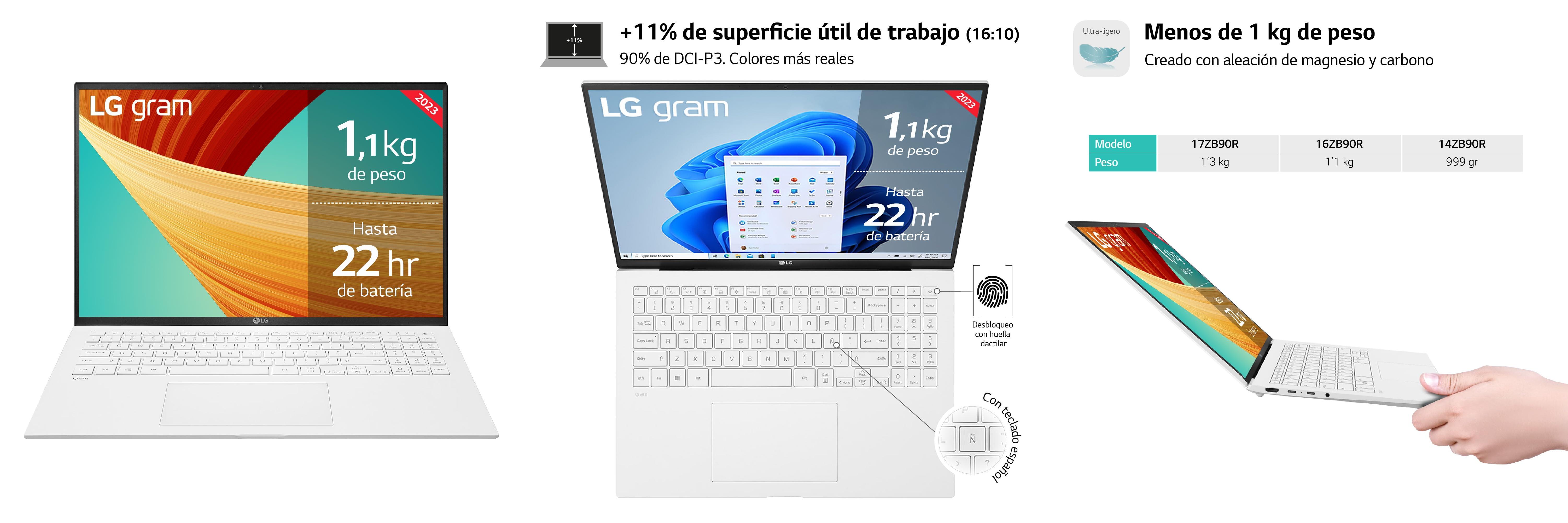 Featured image of post Descubre el LG Gram 16ZB90R-G.AA74B: El portátil ultraligero perfecto para trabajar en cualquier lugar