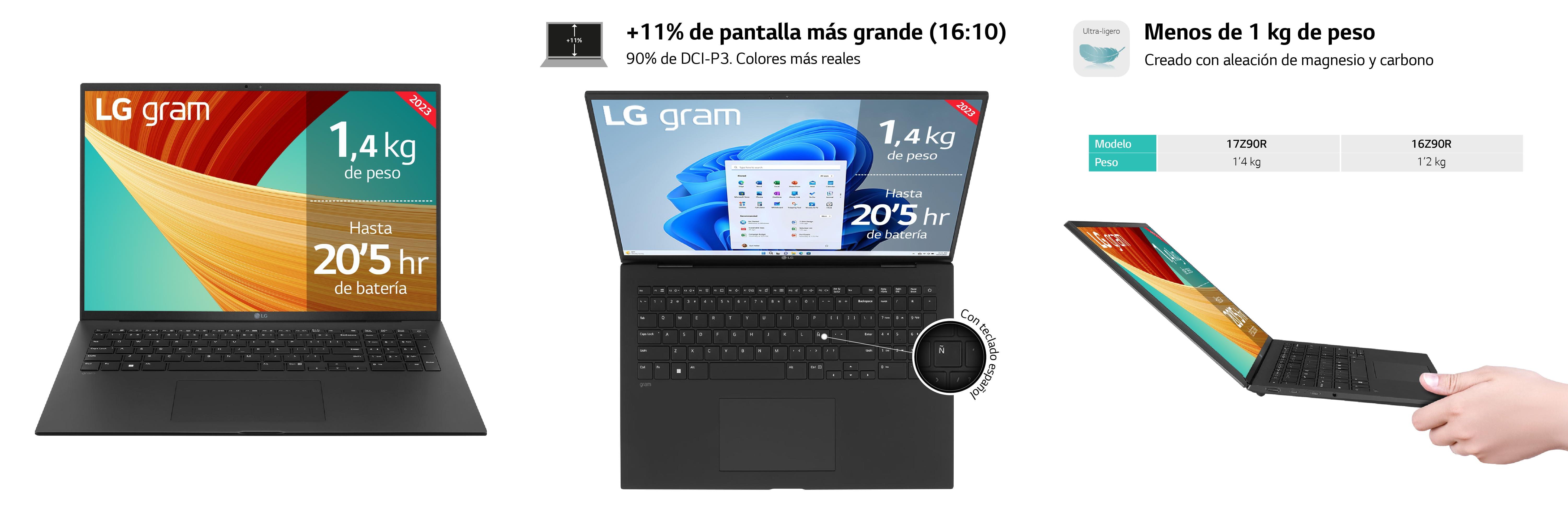 Featured image of post Descubre el LG Gram 17Z90R: el Portátil Ultraligero con Potencia y Elegancia