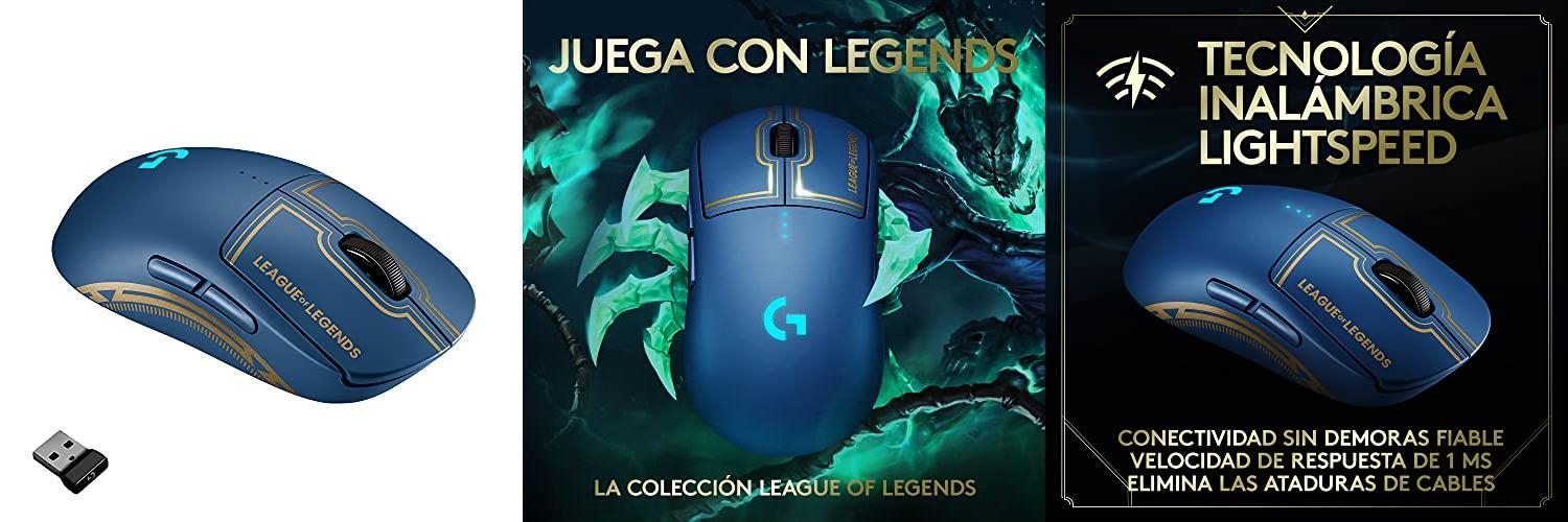 Featured image of post Descubre lo último en gaming con el Ratón Inalámbrico Logitech G PRO - Edición League of Legends