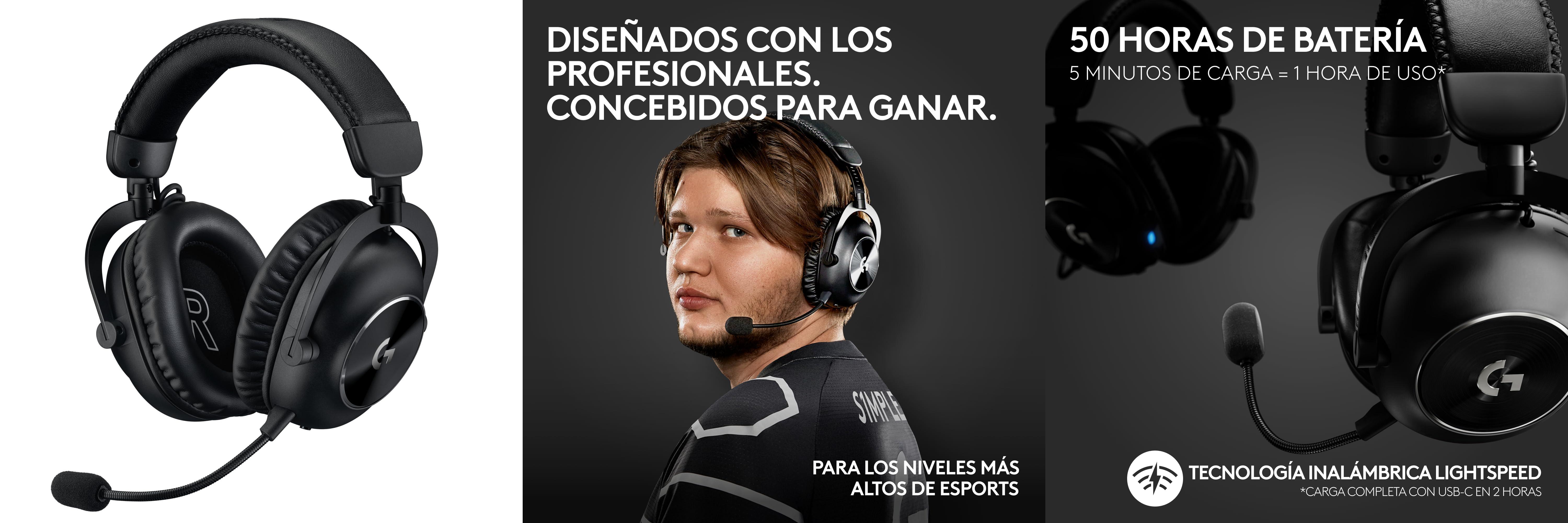 Descubre la excelencia en sonido con los Auriculares Gaming Inalámbricos Logitech G PRO X 2 LIGHTSPEED