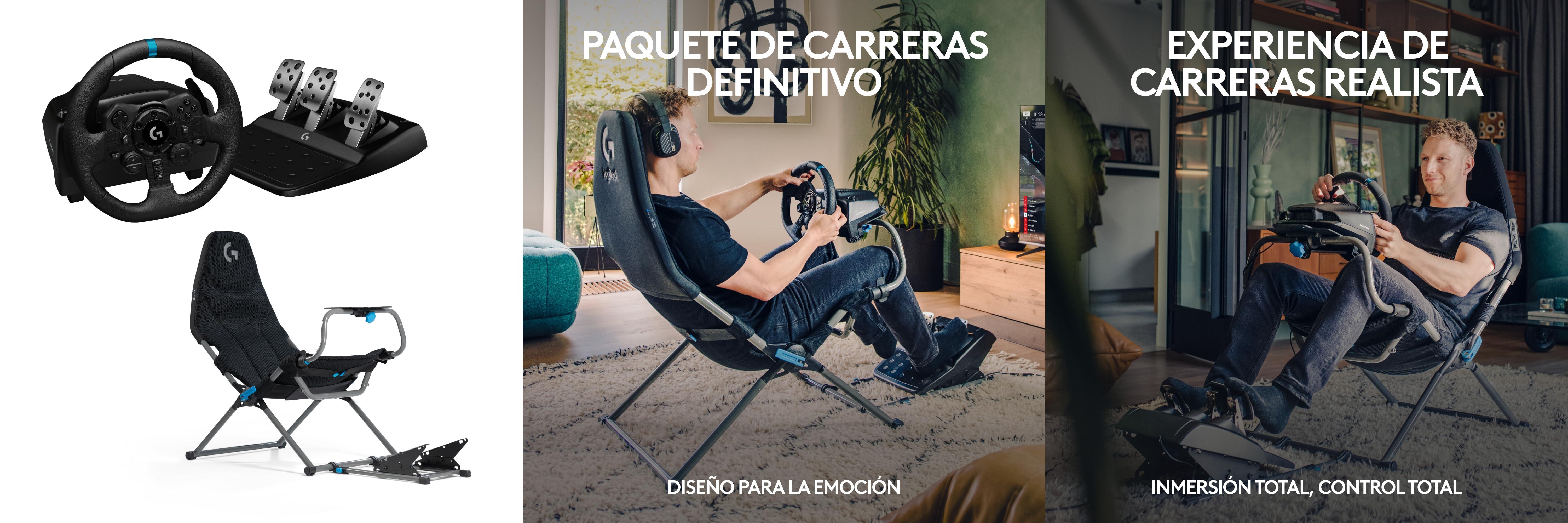 Featured image of post Logitech G923 Racing Wheel and Pedals: La Mejor Experiencia de Carreras para PS5, PS4 y PC