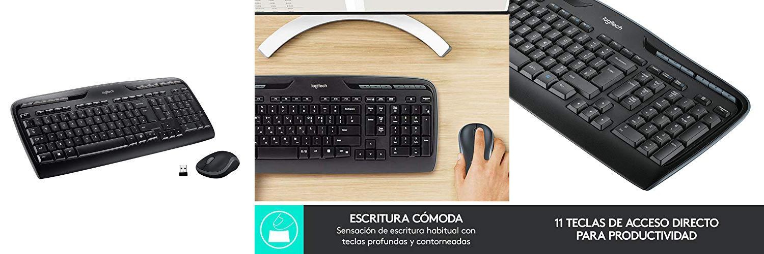 Descubre la Comodidad y Versatilidad del Combo Logitech MK330: Teclado y Ratón Inalámbrico para Windows