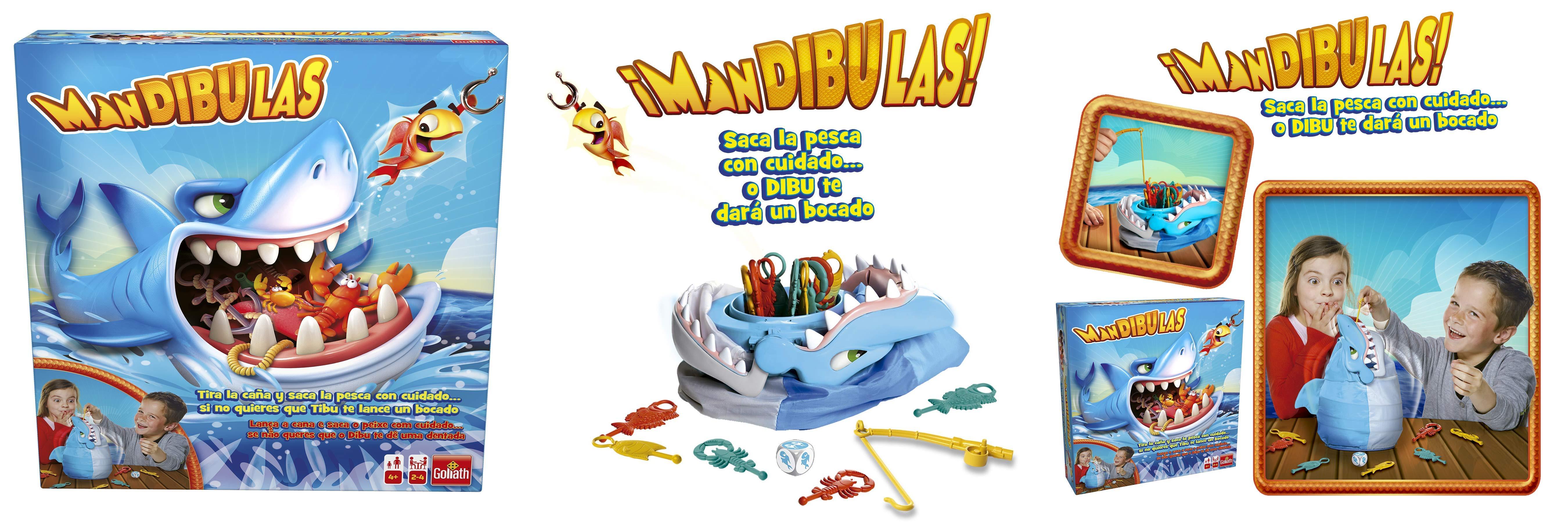 Rescata a los Animalitos Marinos con ManDibuLas: Juego de Mesa para Niños a partir de 4 años
