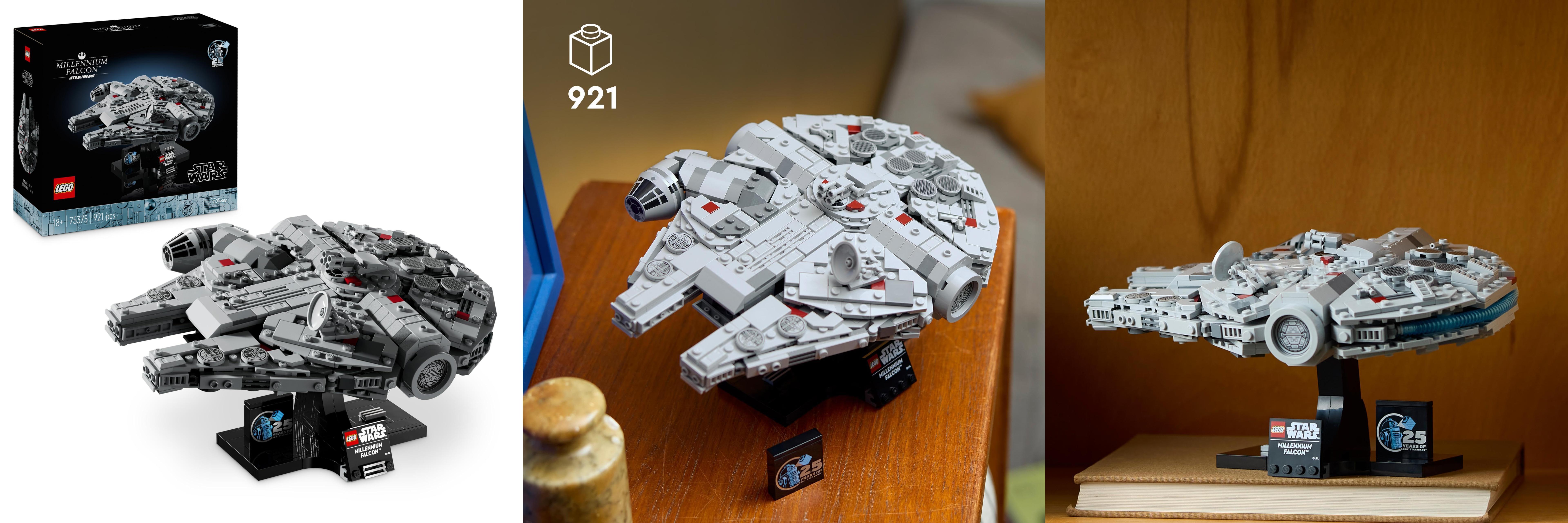 LEGO Star Wars Halcón Milenario: Construcción Creativa y Coleccionable para Adultos