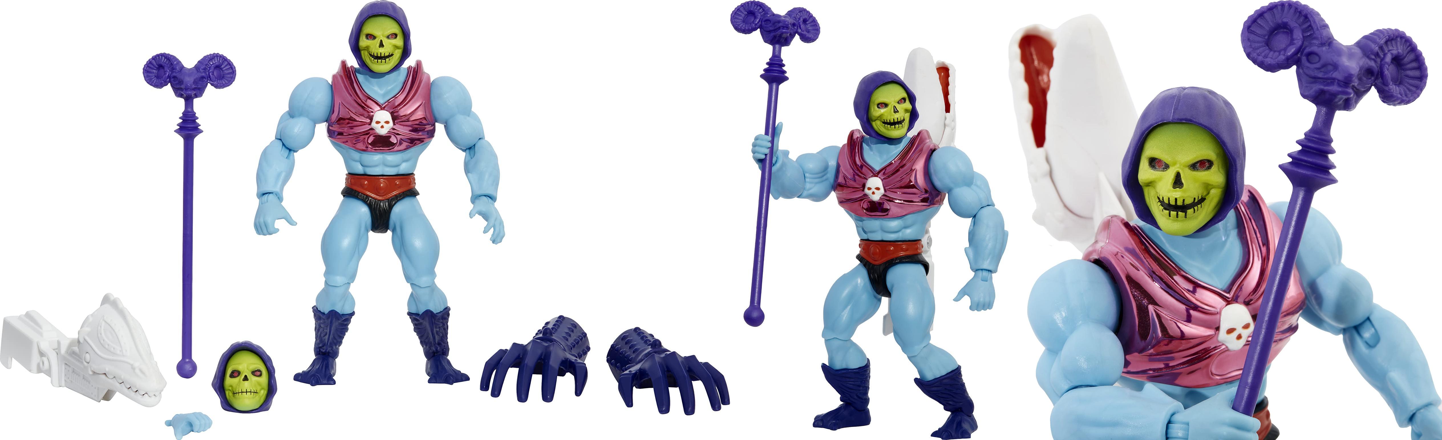 Featured image of post Descubre la emoción de jugar con la figura de acción Masters of the Universe Origins Skeletor garra del terror Deluxe ¡Ideal para fans mayores de 6 años!