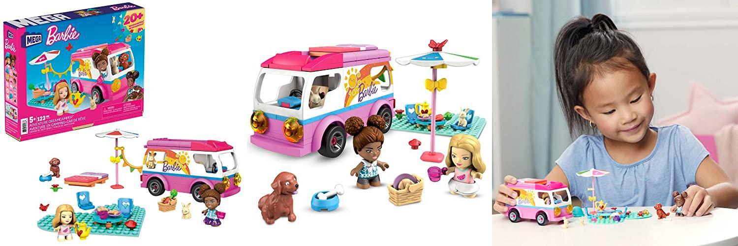 Mega Construx Barbie Supercaravana de Aventuras: ¡Construye, Juega y Explora con este Set de Construcción!