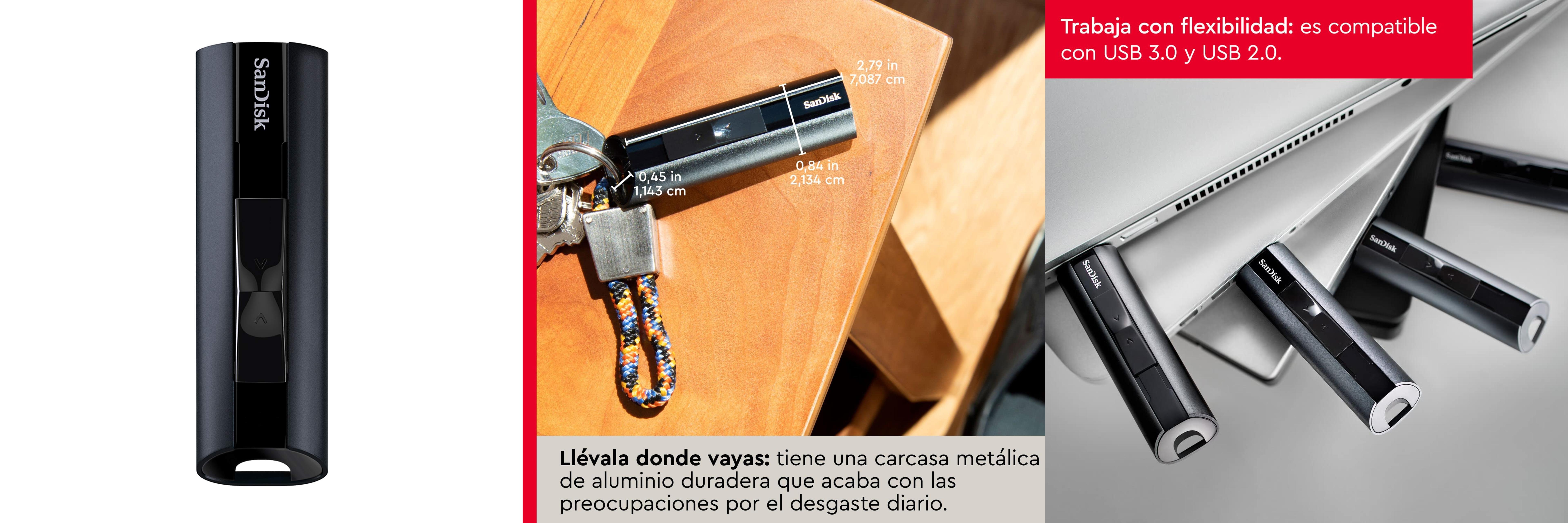Featured image of post SanDisk Extreme PRO 1 TB USB 3.2: Velocidades de lectura y escritura impresionantes