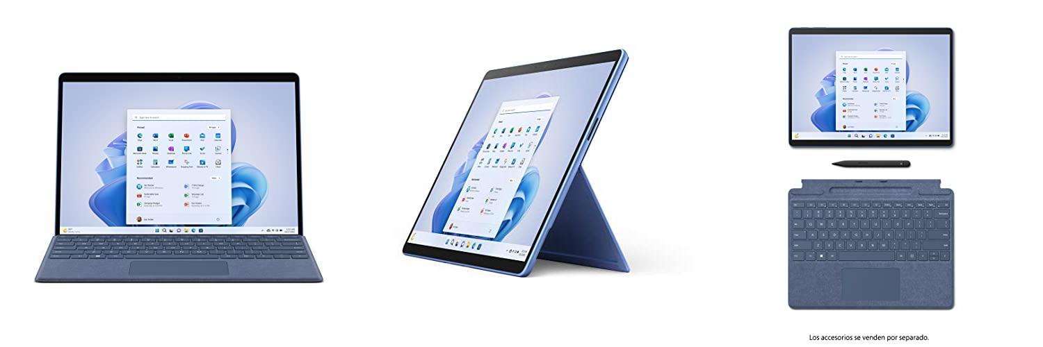 Descubre lo último en tecnología con el Microsoft Surface Pro 9 Zafiro - ¡Potencia y elegancia en un solo dispositivo!
