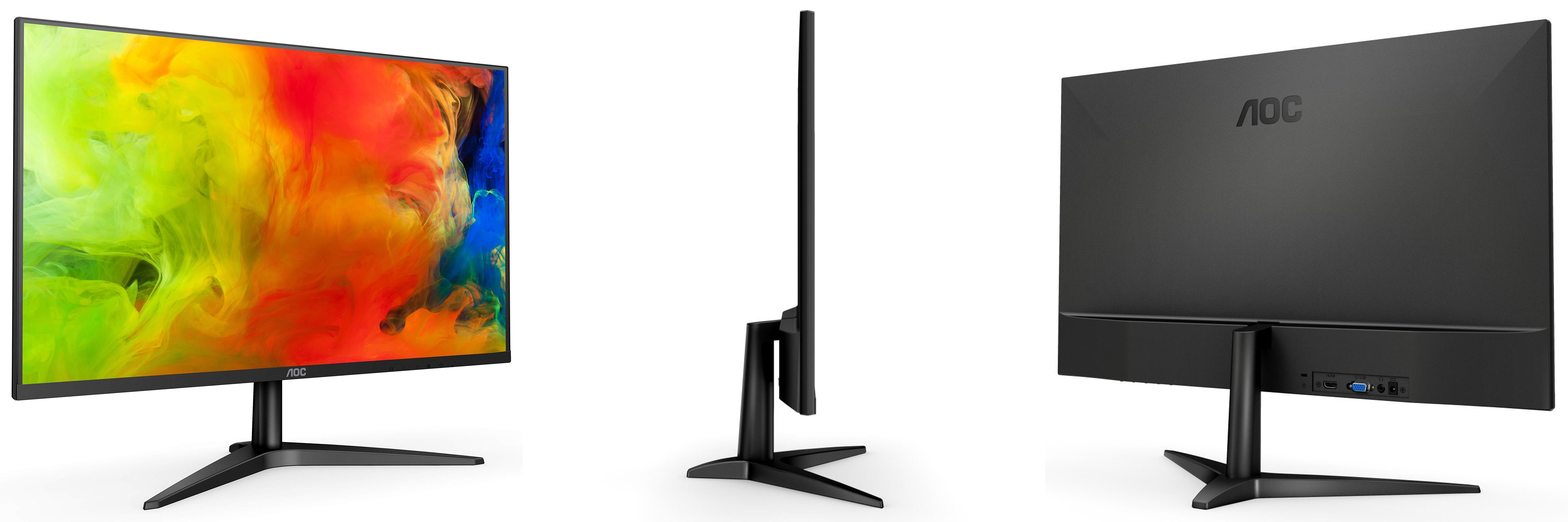 Descubre el AOC 24B1H: Monitor sin marcos de 24 Full HD para una experiencia visual inmersiva