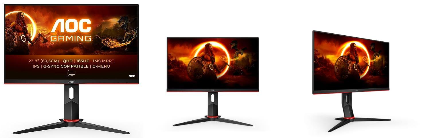 Descubre el Monitor AOC Q24G2A/BK: Alta Resolución y Rendimiento Impecable