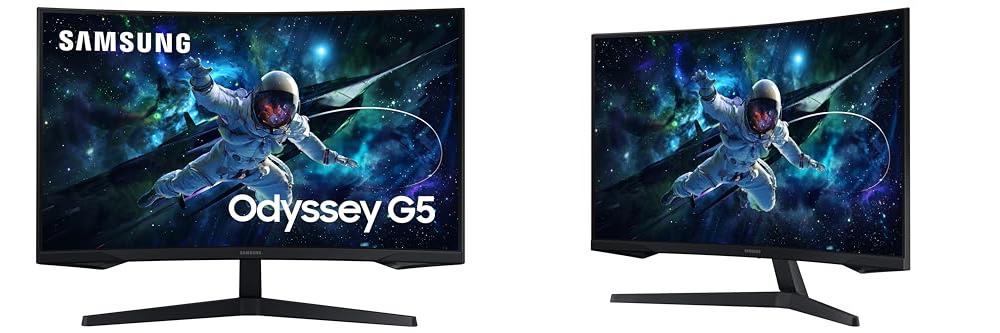 Descubre la inmersión total con el Monitor Curvo Gaming Samsung LS32CG552EUXEN de 32''
