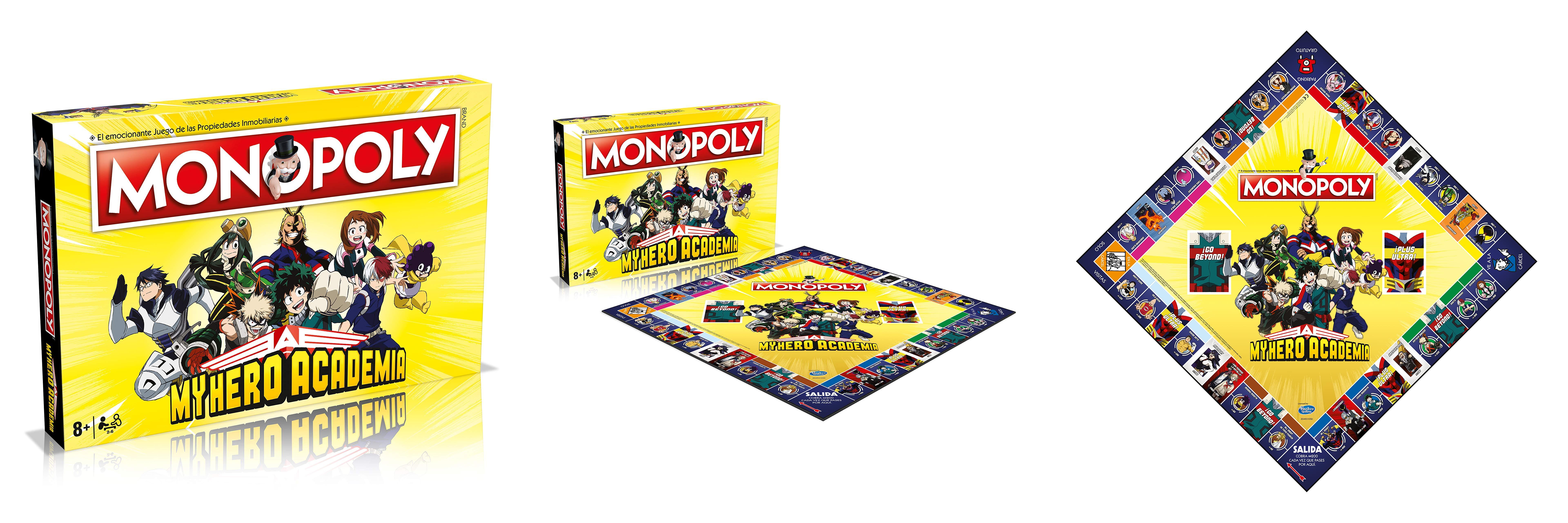 Descubre el emocionante Monopoly My Hero Academia en su versión en español: ¡El juego de mesa perfecto para los fanáticos de las propiedades inmobiliarias y del anime!