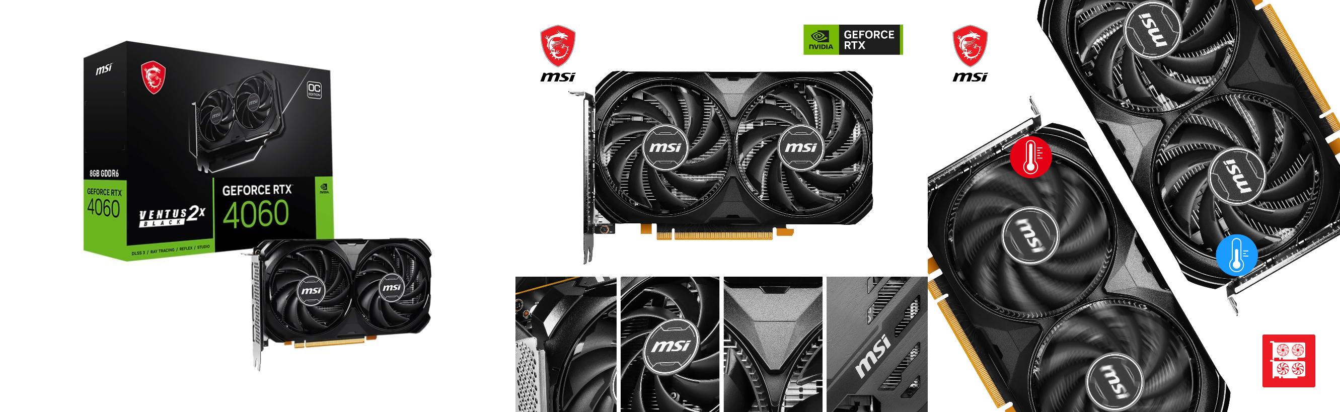 Featured image of post Explora el rendimiento revolucionario de la MSI GeForce RTX™ 4060 VENTUS 2X BLACK 8G OC - NVIDIA RTX 4060, ¡Descubre más!