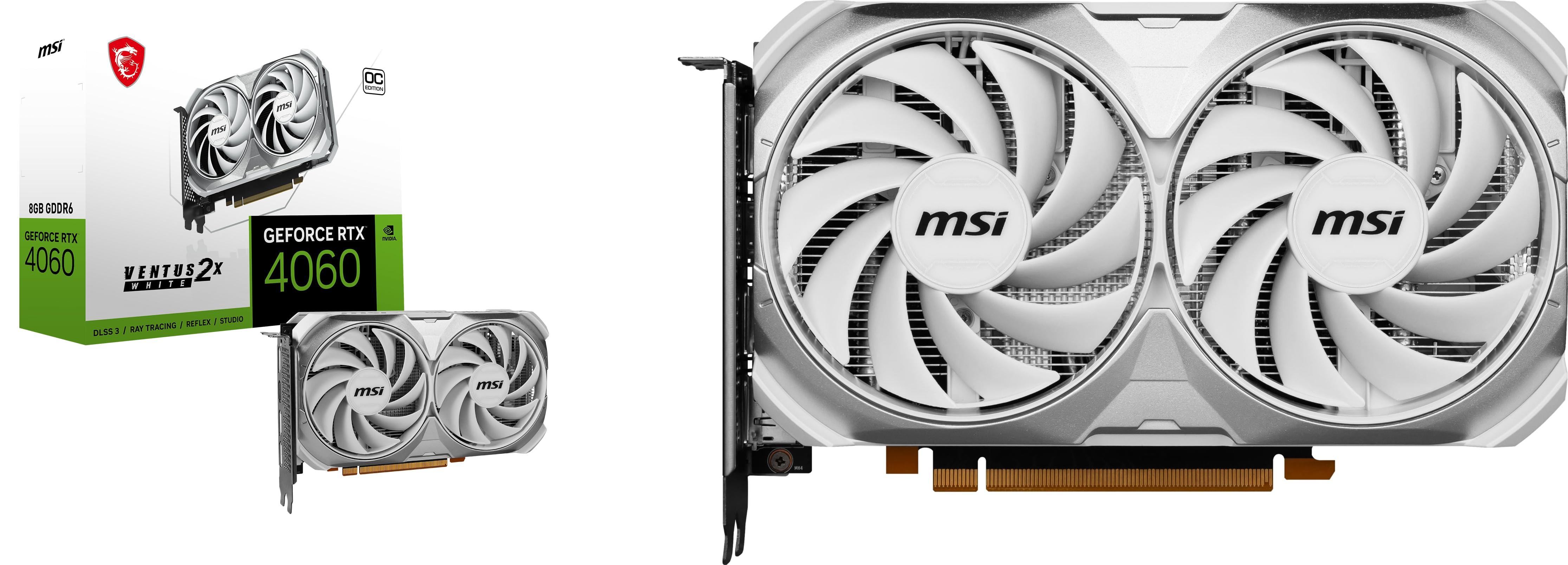 Featured image of post Descubre la potencia de la MSI GeForce RTX 4060 Ventus 2X White 8G OC en juegos y eSports
