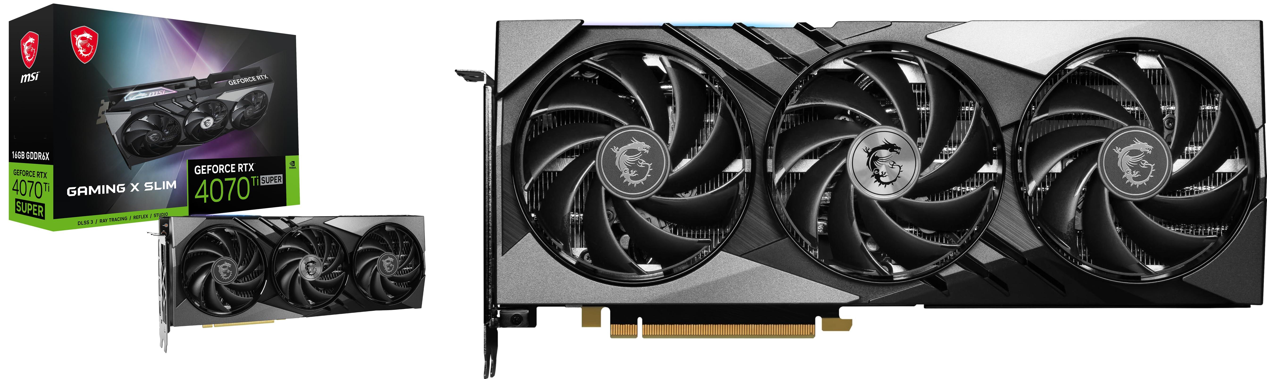 Todo sobre la MSI GeForce RTX 4070 Ti Super 16G Gaming X Slim: Tarjeta Gráfica Potente para Juegos